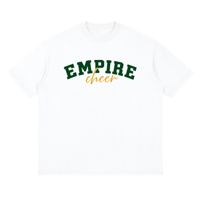 Cursive Empire Oversized Drop Shoulder T-Shirt