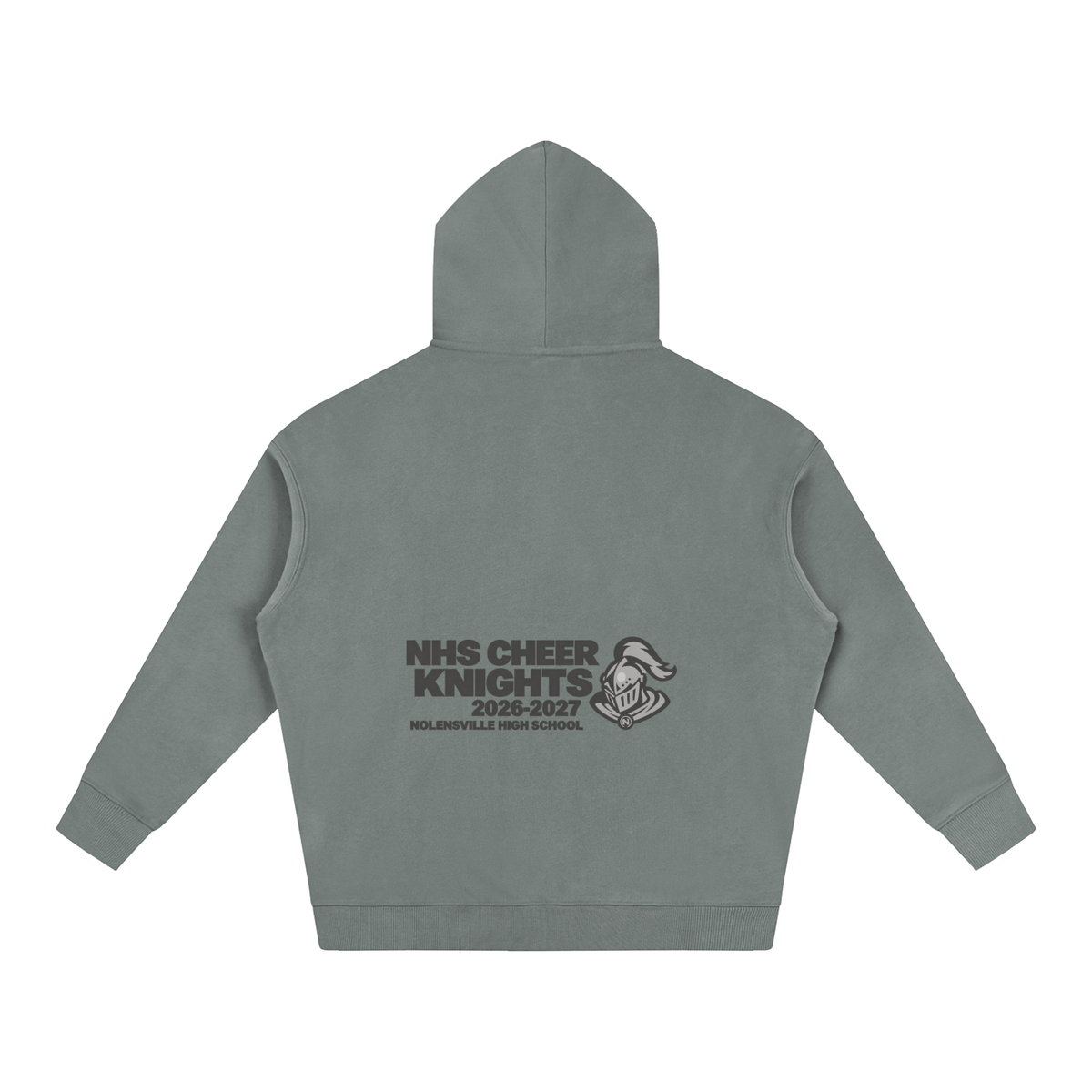 Vector Star Front Nolensville Oversize Fleeced Hoodie