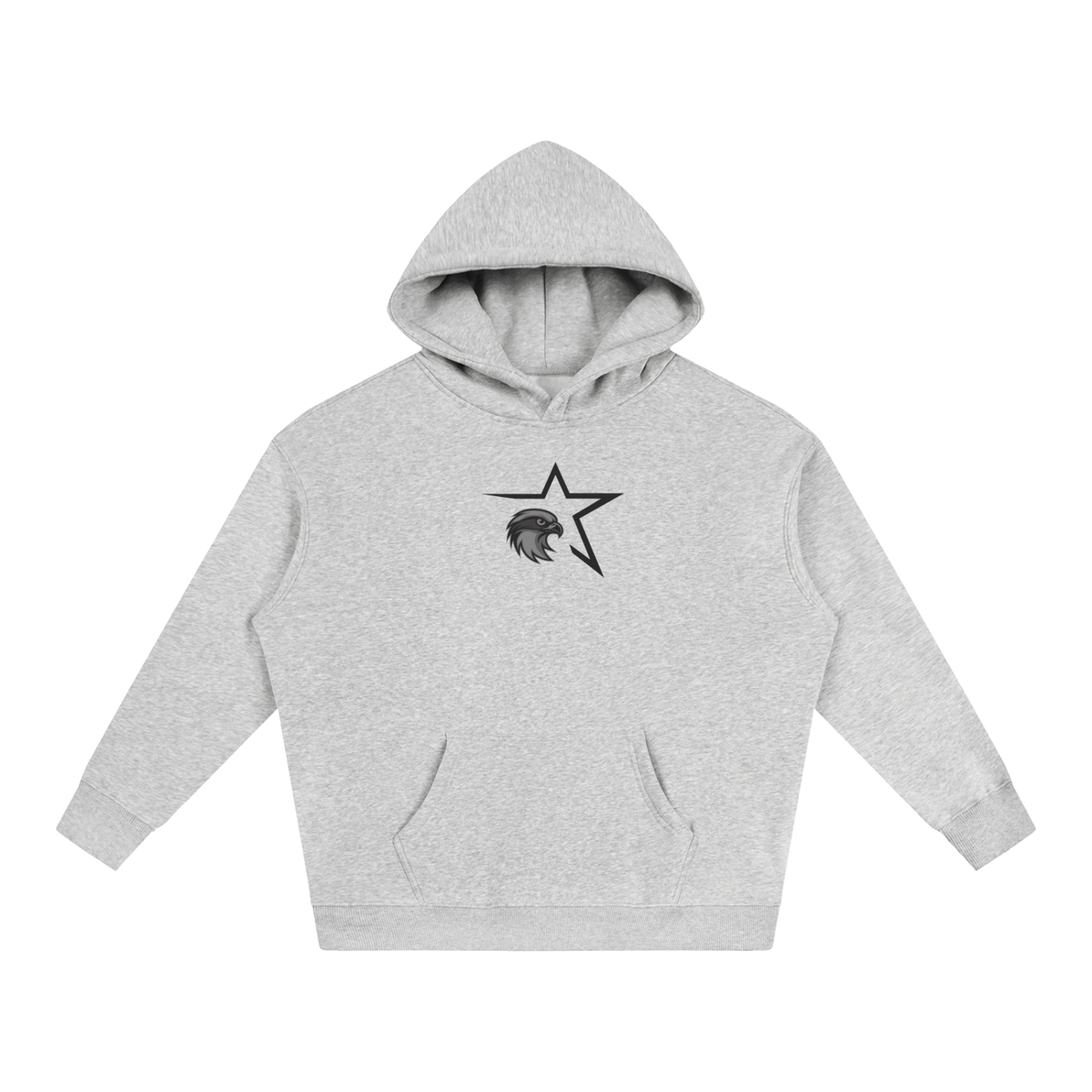 Vector Star Front Seahawks Oversize Fleeced Hoodie