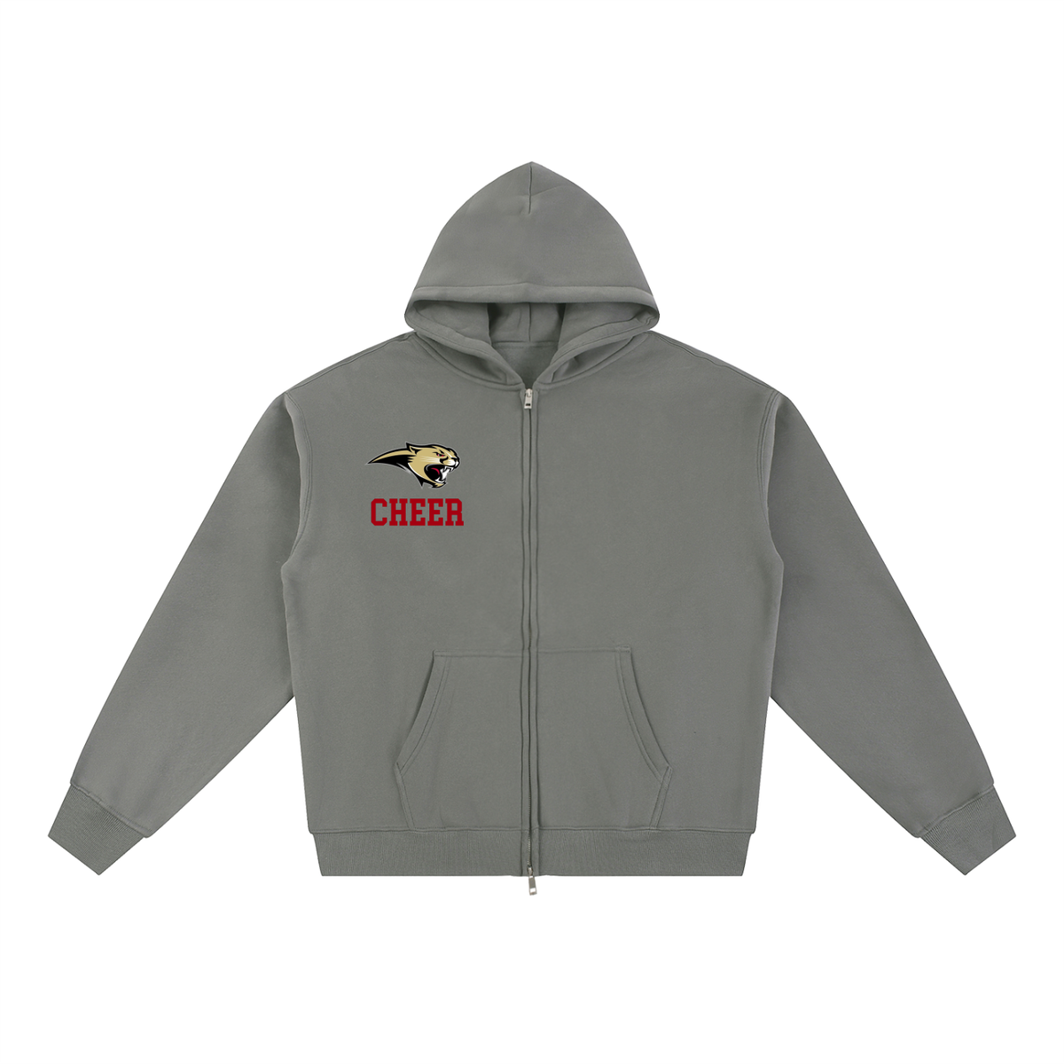 Year Cardinal Mooney Essential Fleece Zip-Through Hoodie