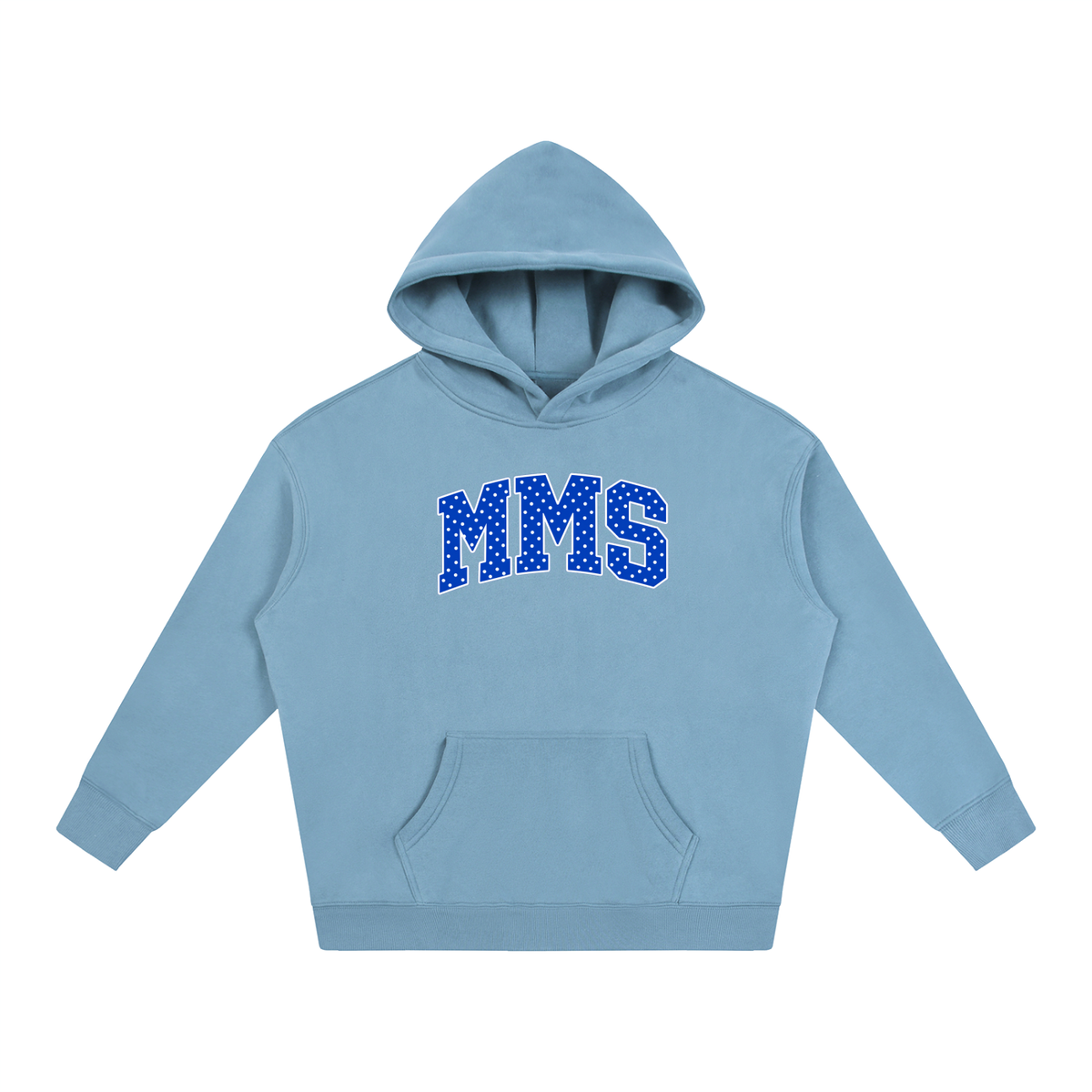 Polka Dot Maysville Oversize Fleeced Hoodie