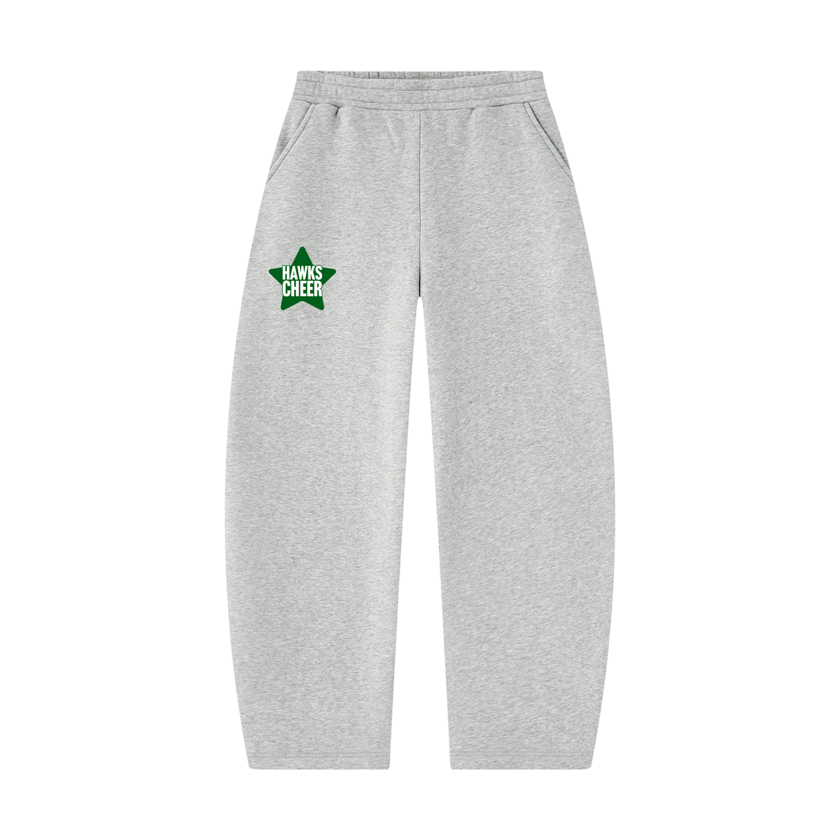 Unisex Barrel Leg Sweatpants