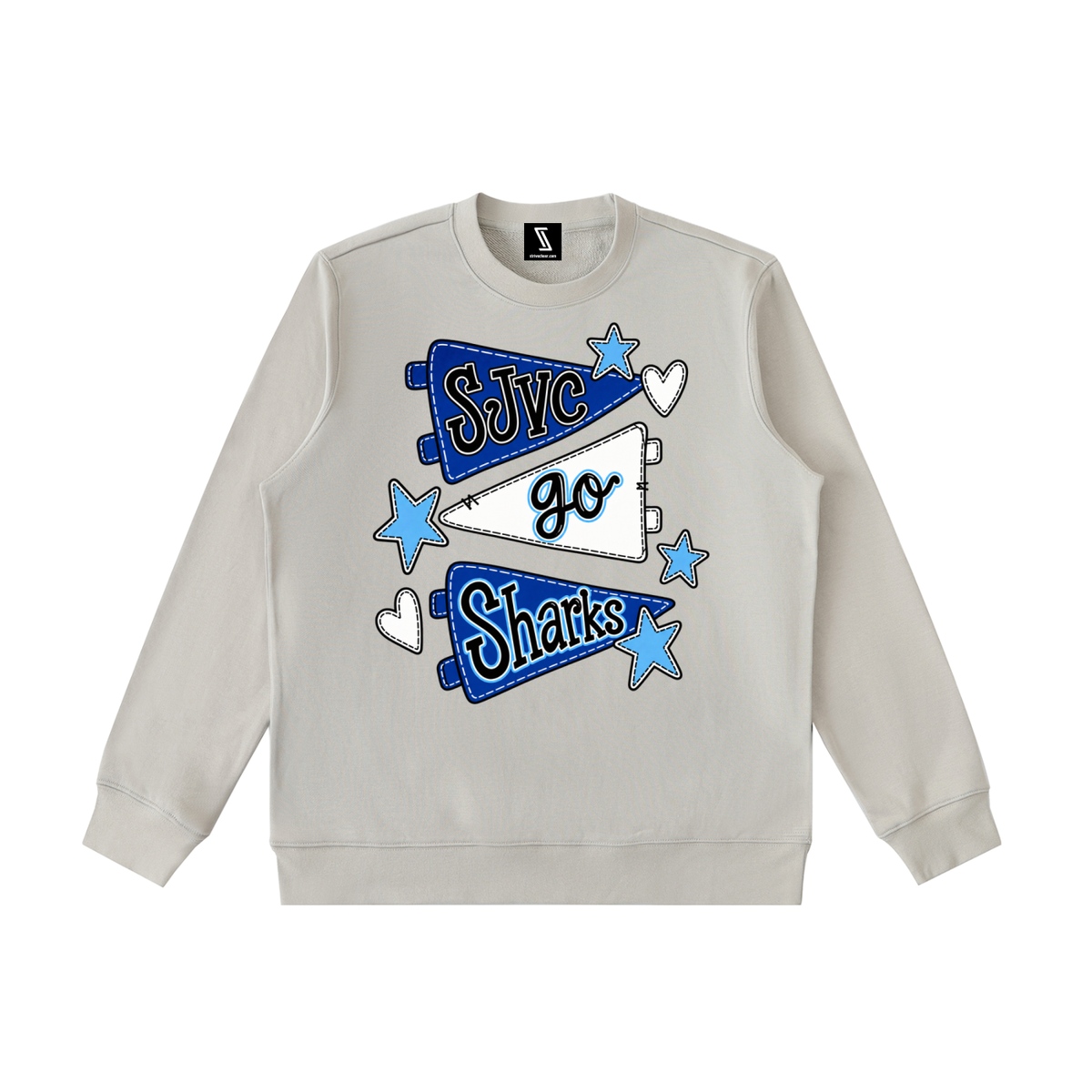 Lets Go Saint James Essential Heavyweight Crewneck Sweatshirt