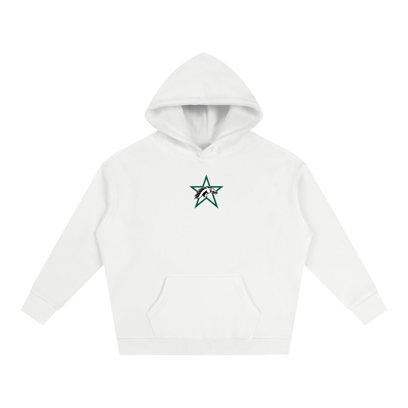 Vector Star Front Lakewood Ranch Oversize Fleeced Hoodie