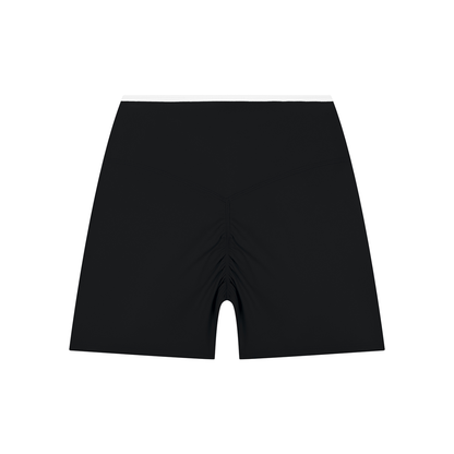 High Rise Color Block Shorts