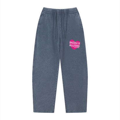 DU Heart Vintage Loose Sweatpants