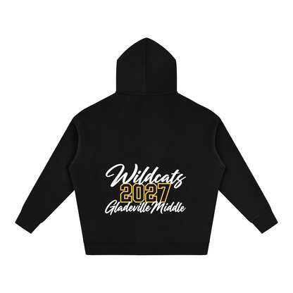 Cursive Front Gladeville Oversize Fleeced Hoodie