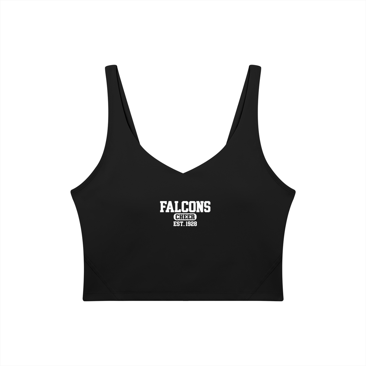 Old School Fitch Women's V-Neck Yoga Sports Bra