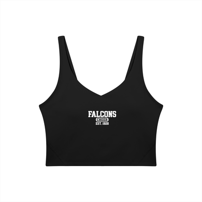 Old School Fitch Women's V-Neck Yoga Sports Bra