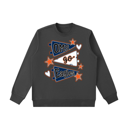 Lets Go Oakland Middle Essential Heavyweight Crewneck Sweatshirt