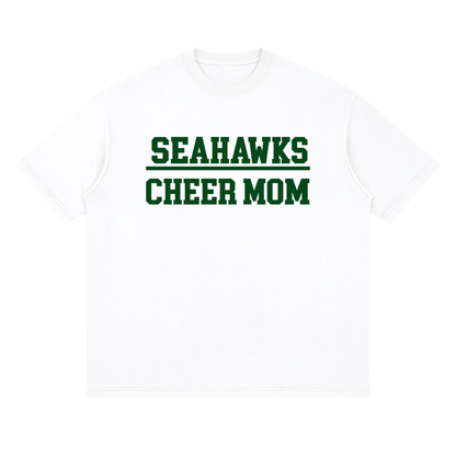 Mom Seahawks Oversized Drop Shoulder T-Shirt