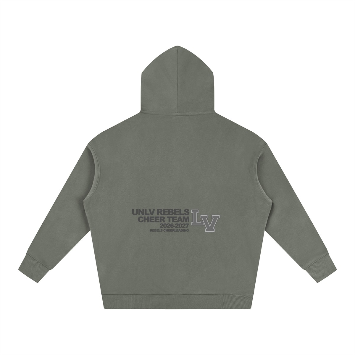 Vector Star Front UNLV Oversize Fleeced Hoodie