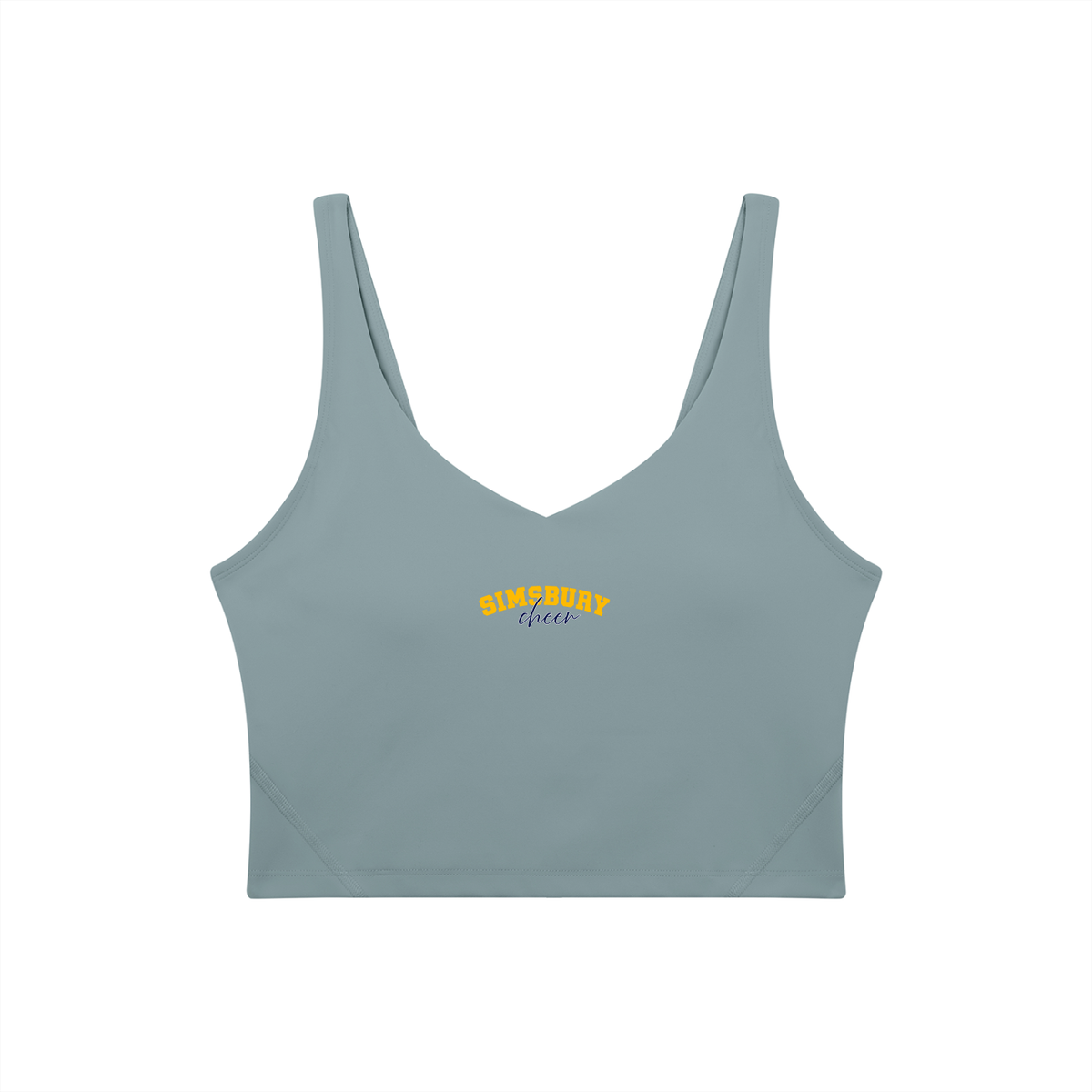 Cursive Simsbury Women's V-Neck Yoga Sports Bra