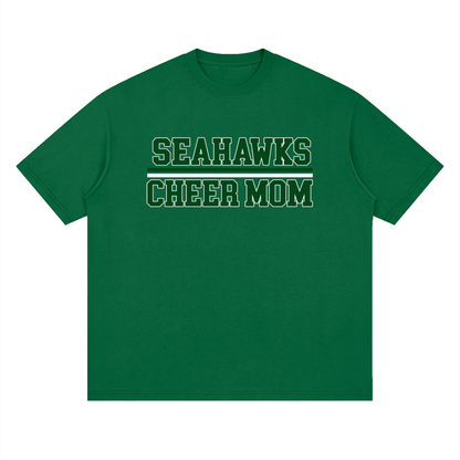 Mom Seahawks Oversized Drop Shoulder T-Shirt