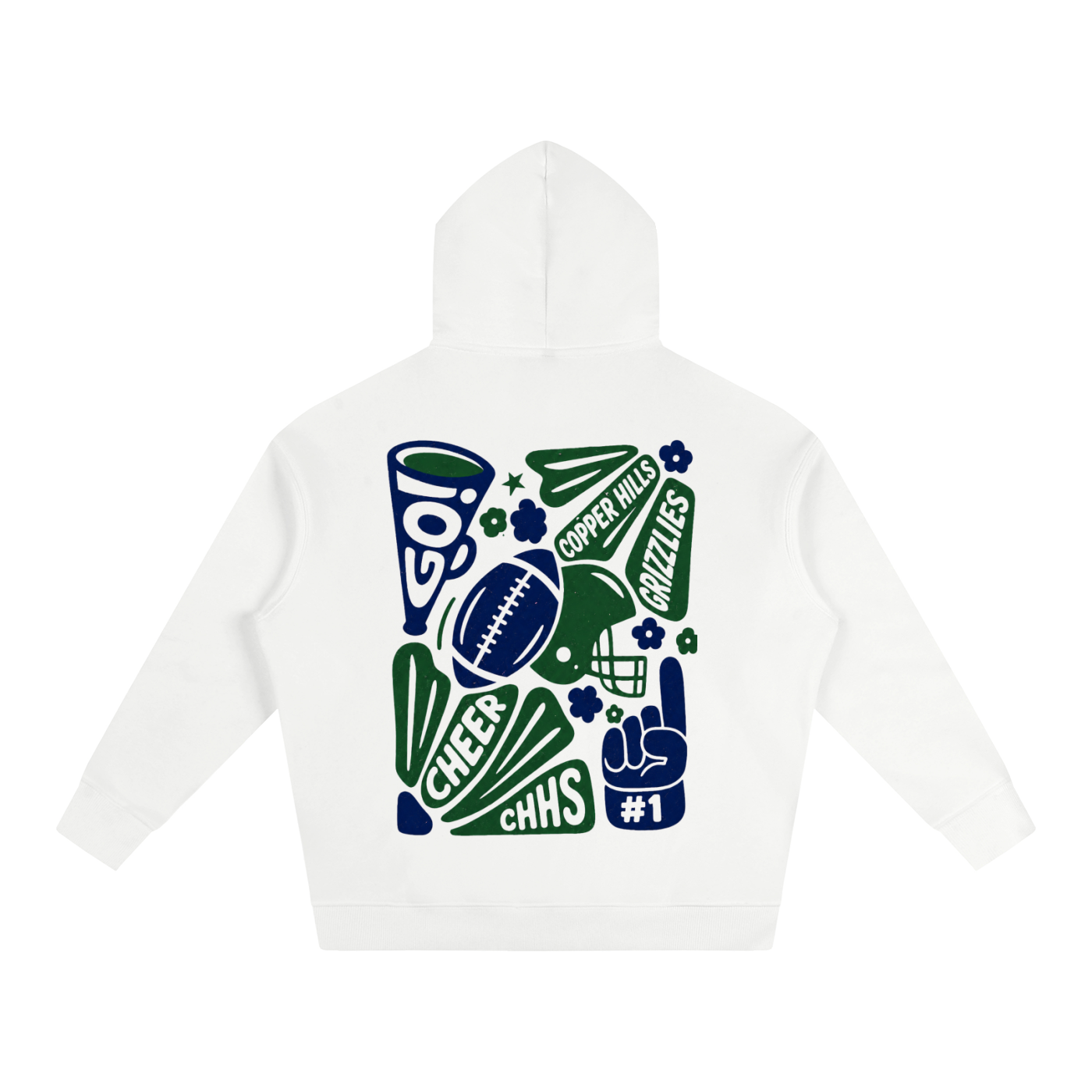 Oversize Fleeced Hoodie