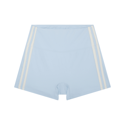 Strive High-Waist Color Block Shorts