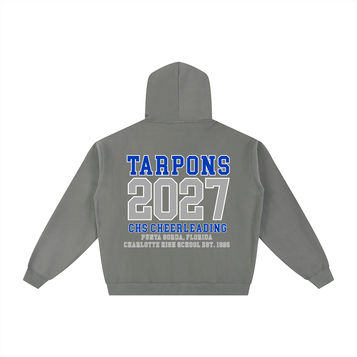 Year Charlotte Essential Fleece Zip-Through Hoodie