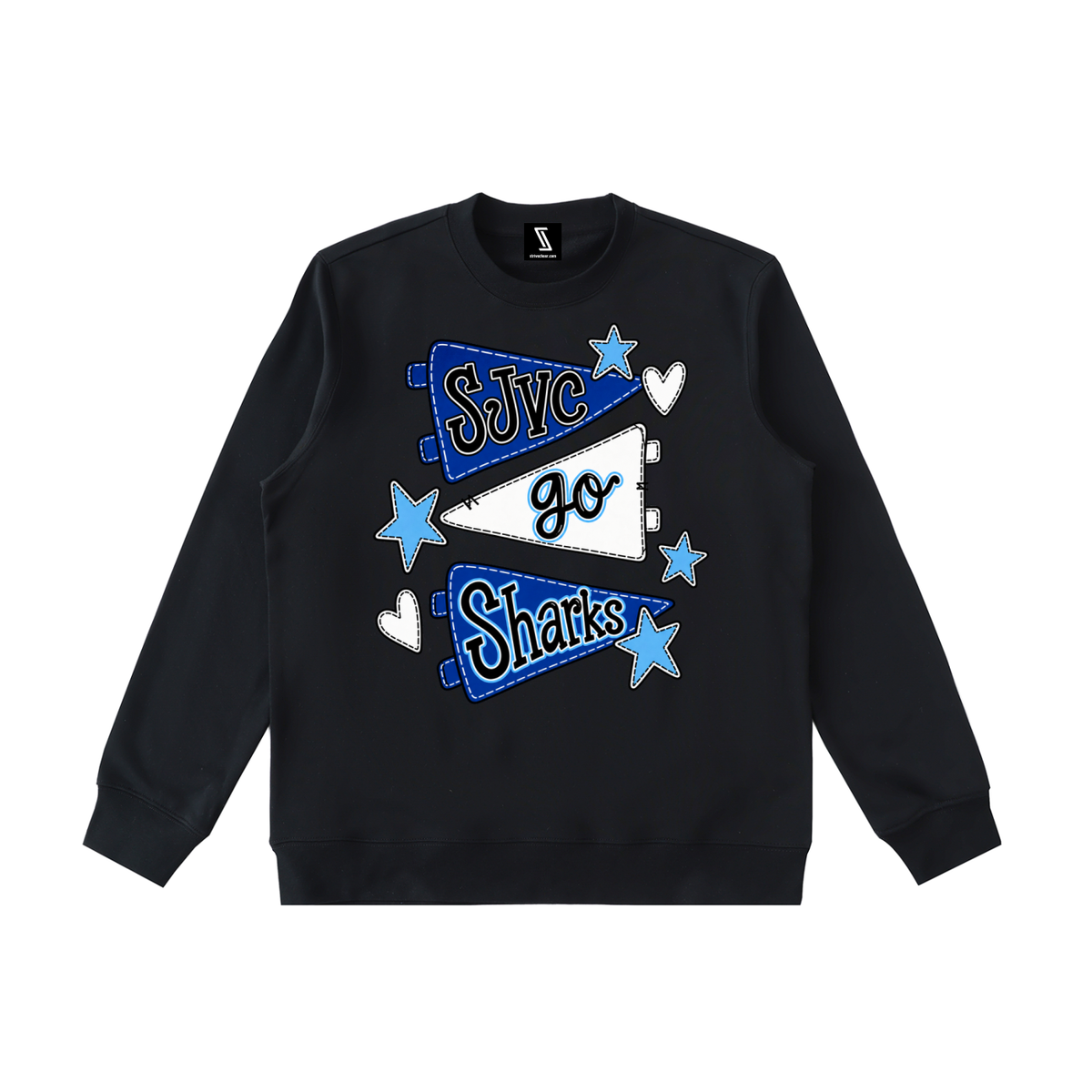 Lets Go Saint James Essential Heavyweight Crewneck Sweatshirt