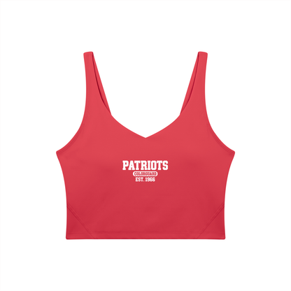 Old School West Shore Women's V-Neck Yoga Sports Bra