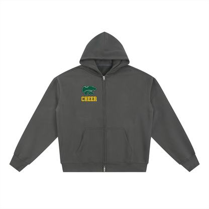 Simple Gladeville Essential Fleece Zip-Through Hoodie