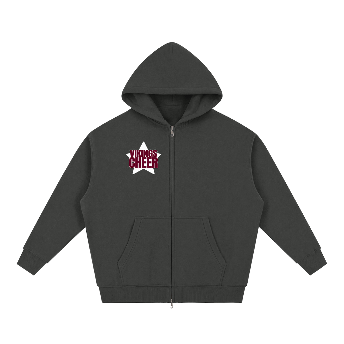 Star East Lyme Essential Oversized Fleece Boxy Hoodie