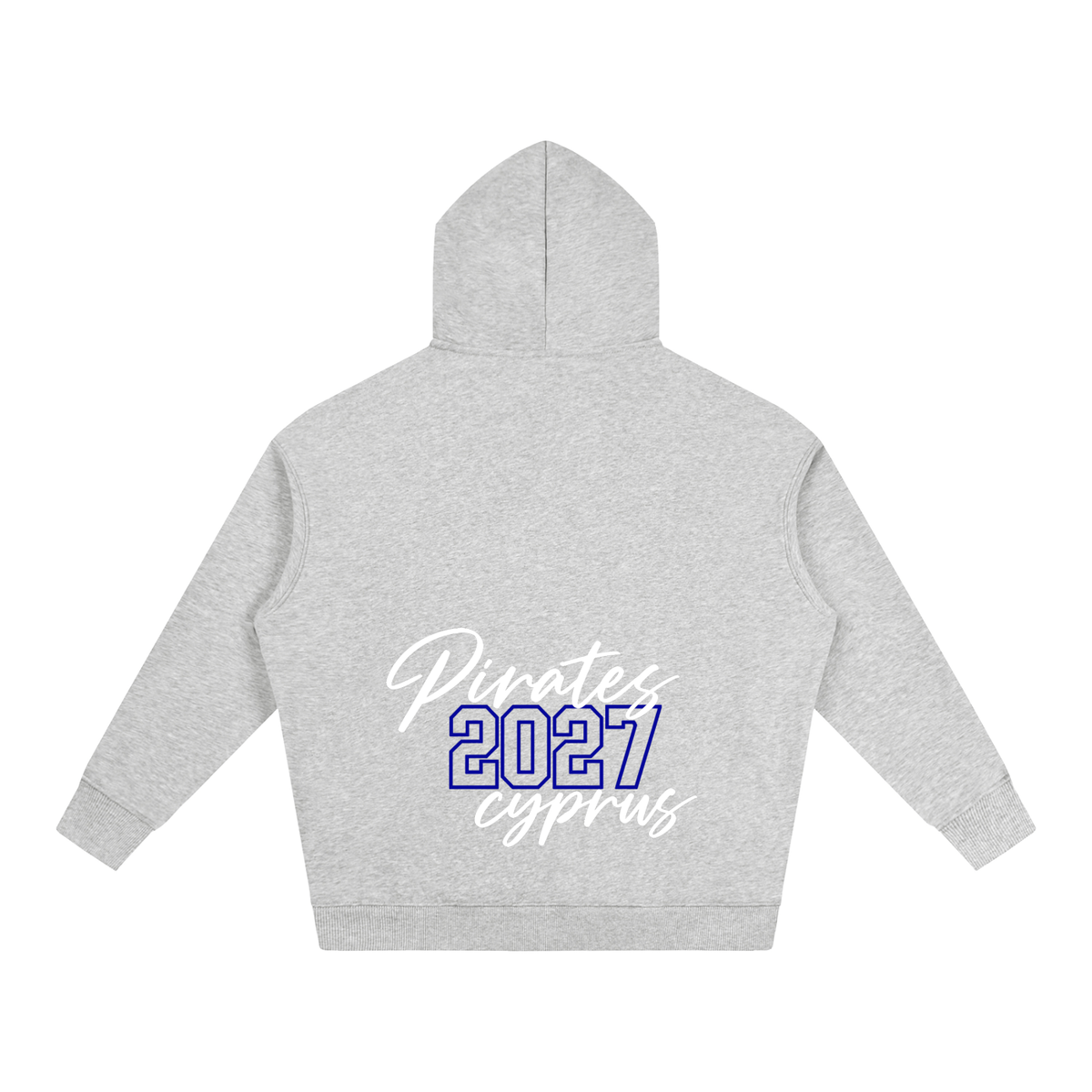 CHS CURSIVE Oversize Fleeced Hoodie