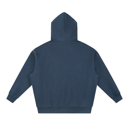 Essential Oversized Boxy Fit Fleece Hoodie