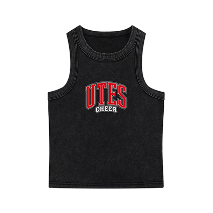 Gameday Utes Snow Washed Tank Top