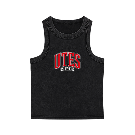 Gameday Utes Snow Washed Tank Top