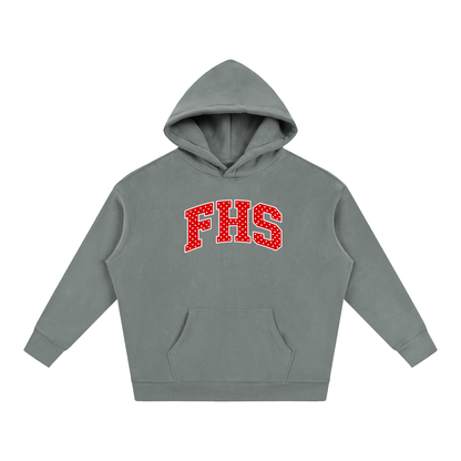 Polka Dot Fitch Oversize Fleeced Hoodie