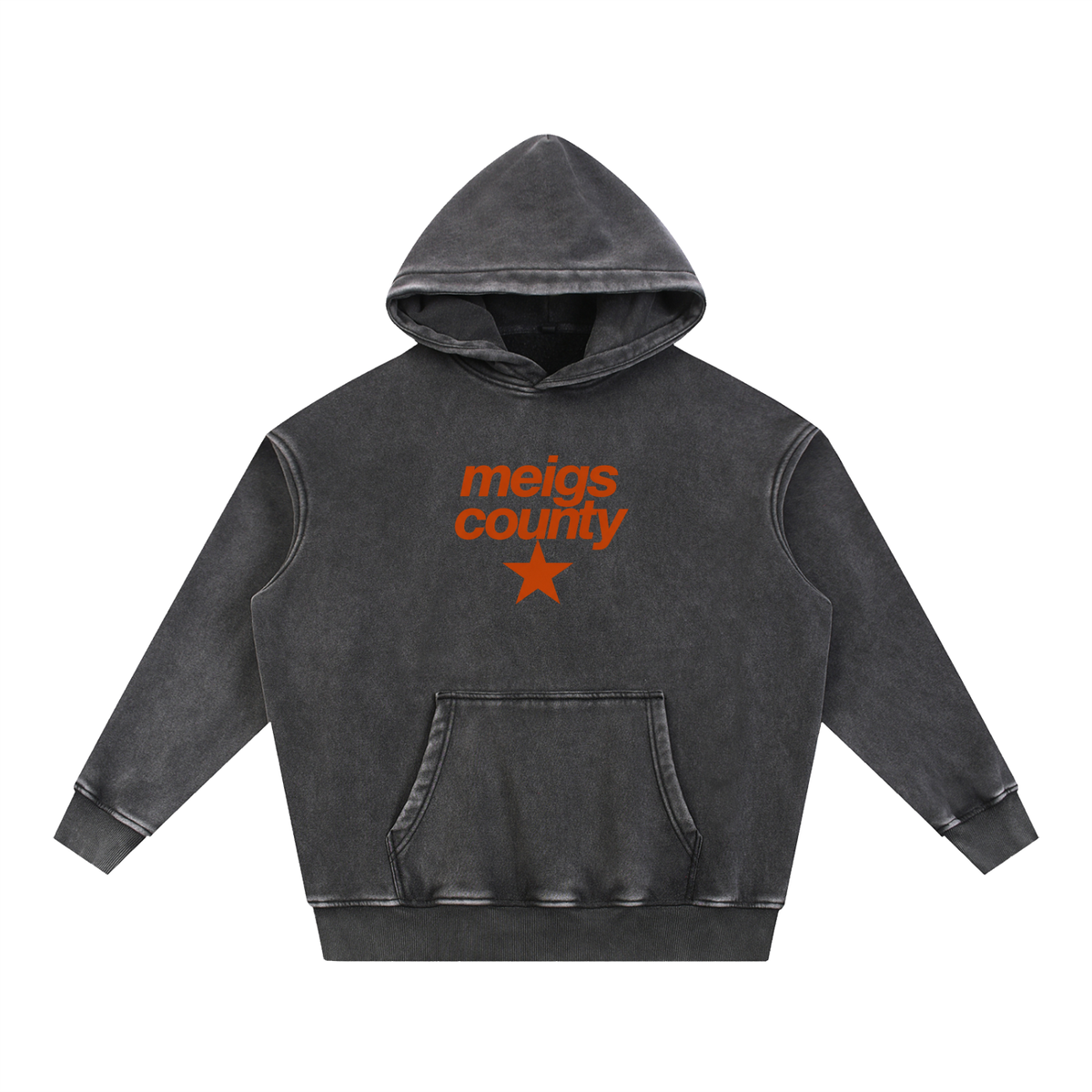 Big Star Meigs County Snow Wash Fleece Oversize Hoodie