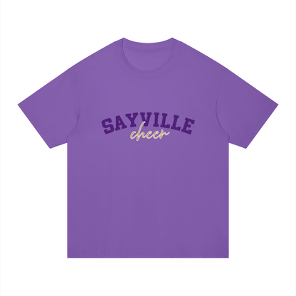 Cursive Sayville Unisex Regular Fit Cotton T-Shirt