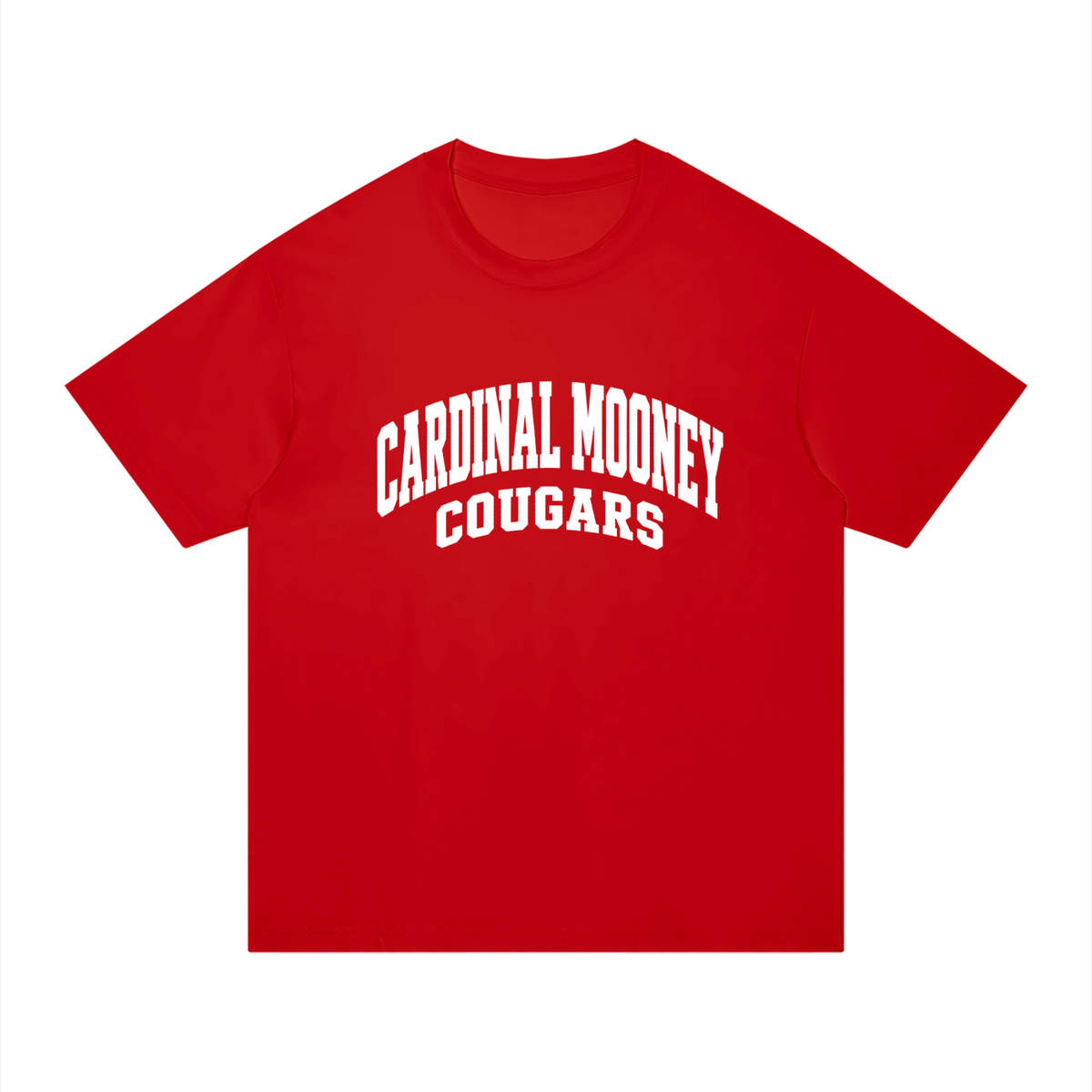 Basic 2 White Cardinal Mooney Unisex Regular Fit Cotton T-Shirt