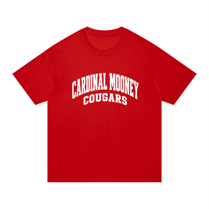 Basic 2 White Cardinal Mooney Unisex Regular Fit Cotton T-Shirt