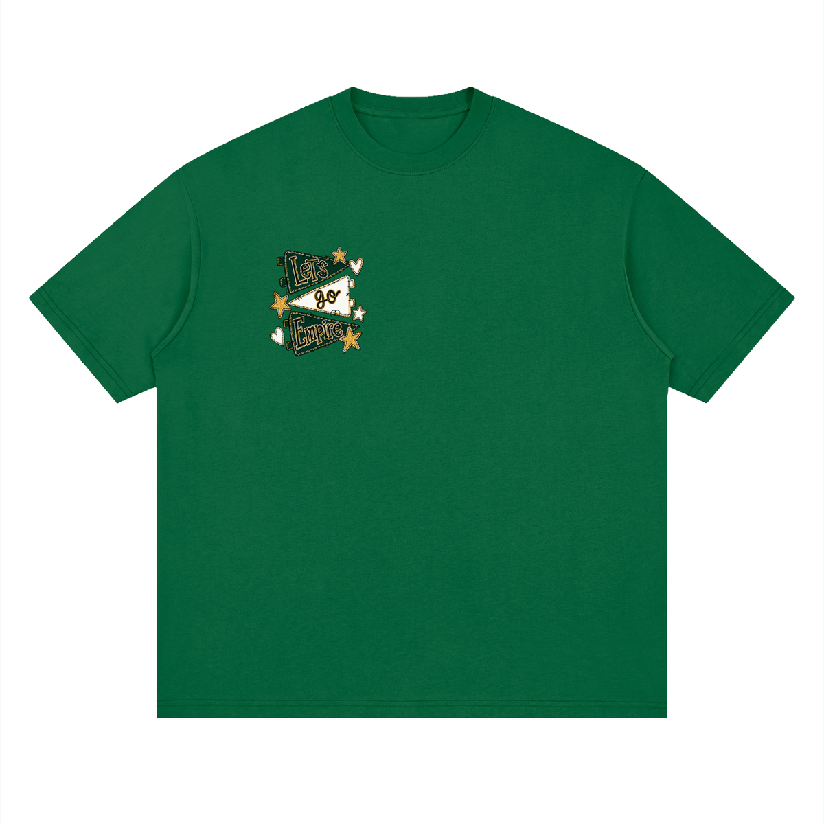 Lets Go Empire Oversized Drop Shoulder T-Shirt