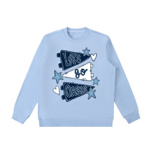 Lets Go Oasis Essential Heavyweight Crewneck Sweatshirt