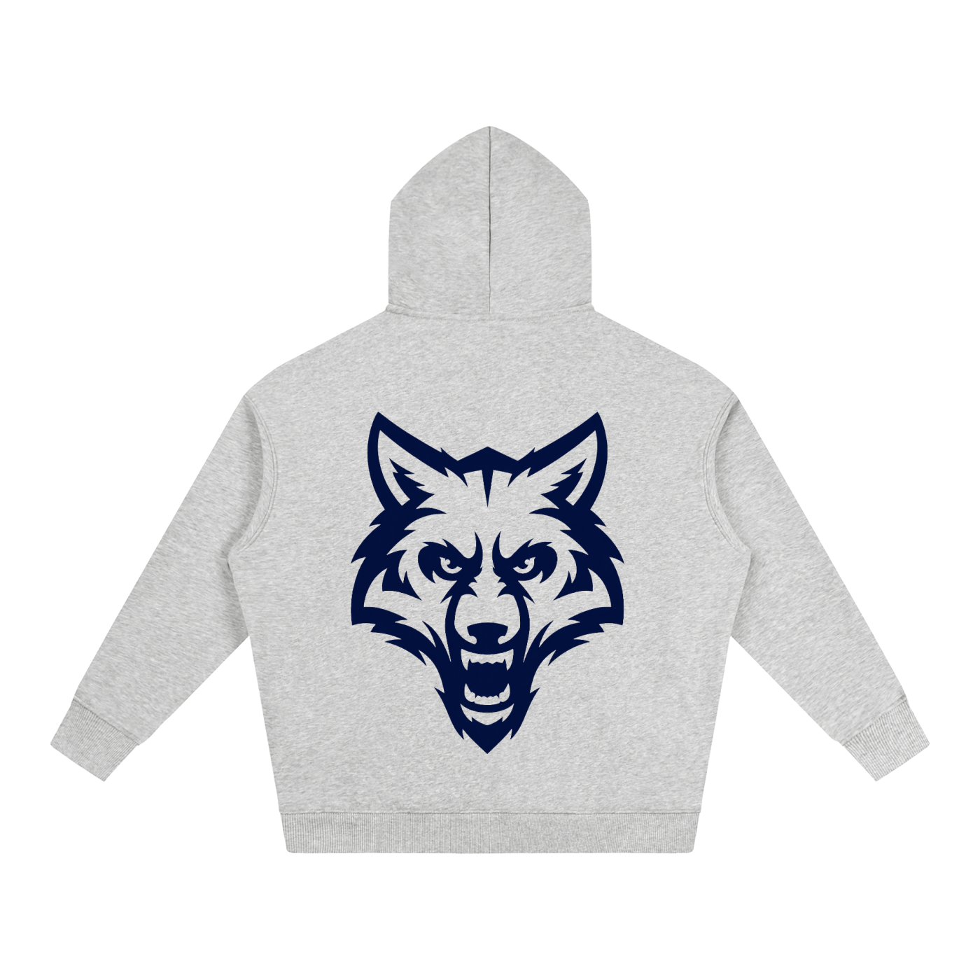 Wolf Graphic Oversized Hoodie