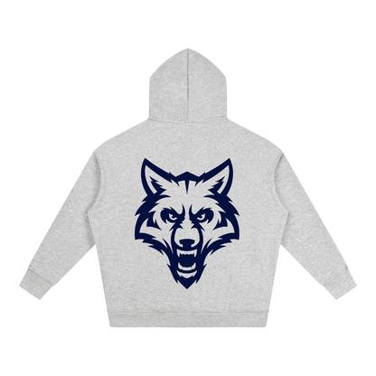 Wolf Graphic Oversized Hoodie