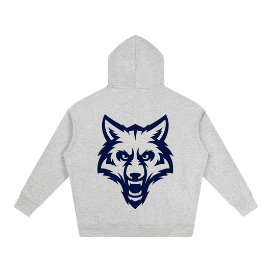 Wolf Graphic Oversized Hoodie
