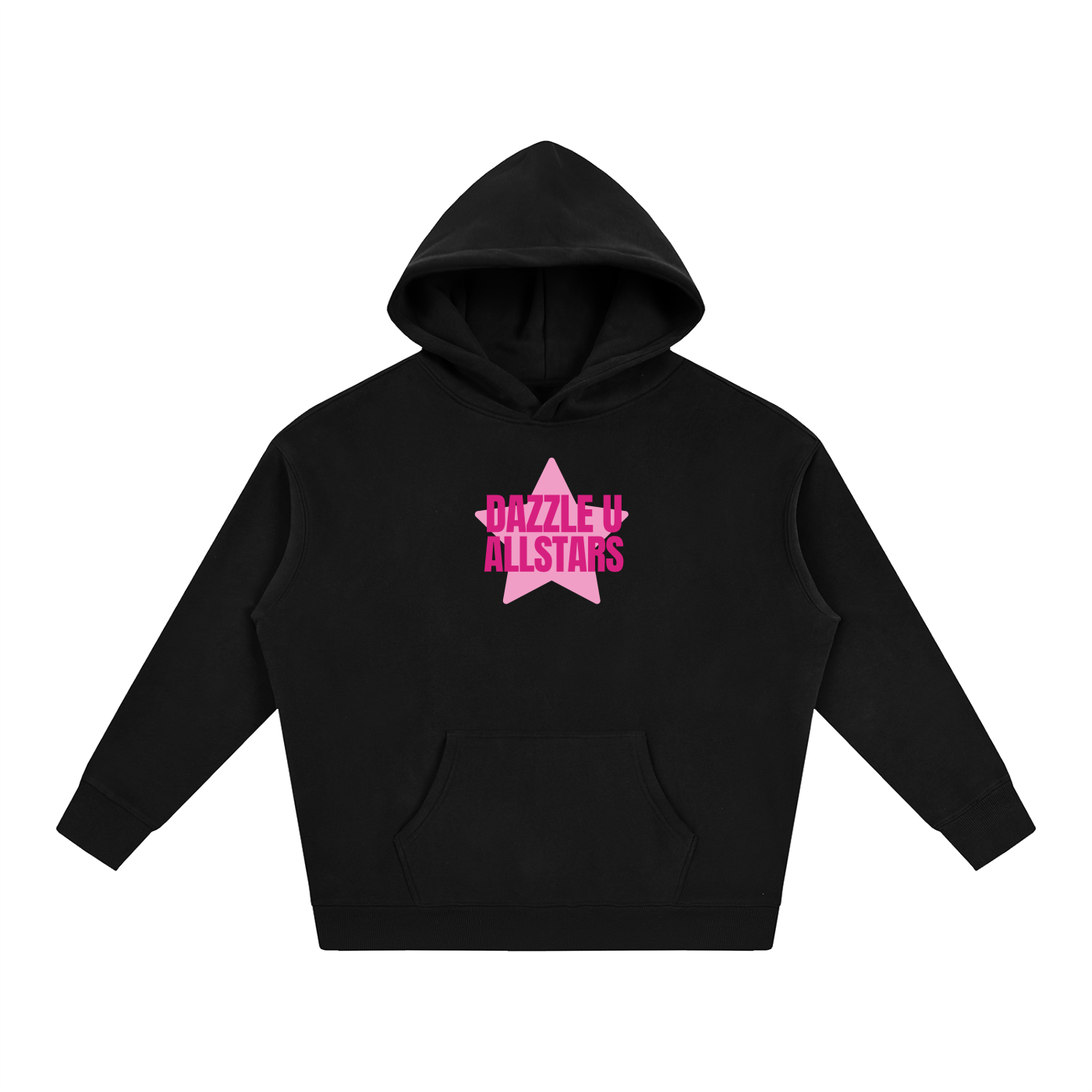 Oversize Hoodie Simple Star