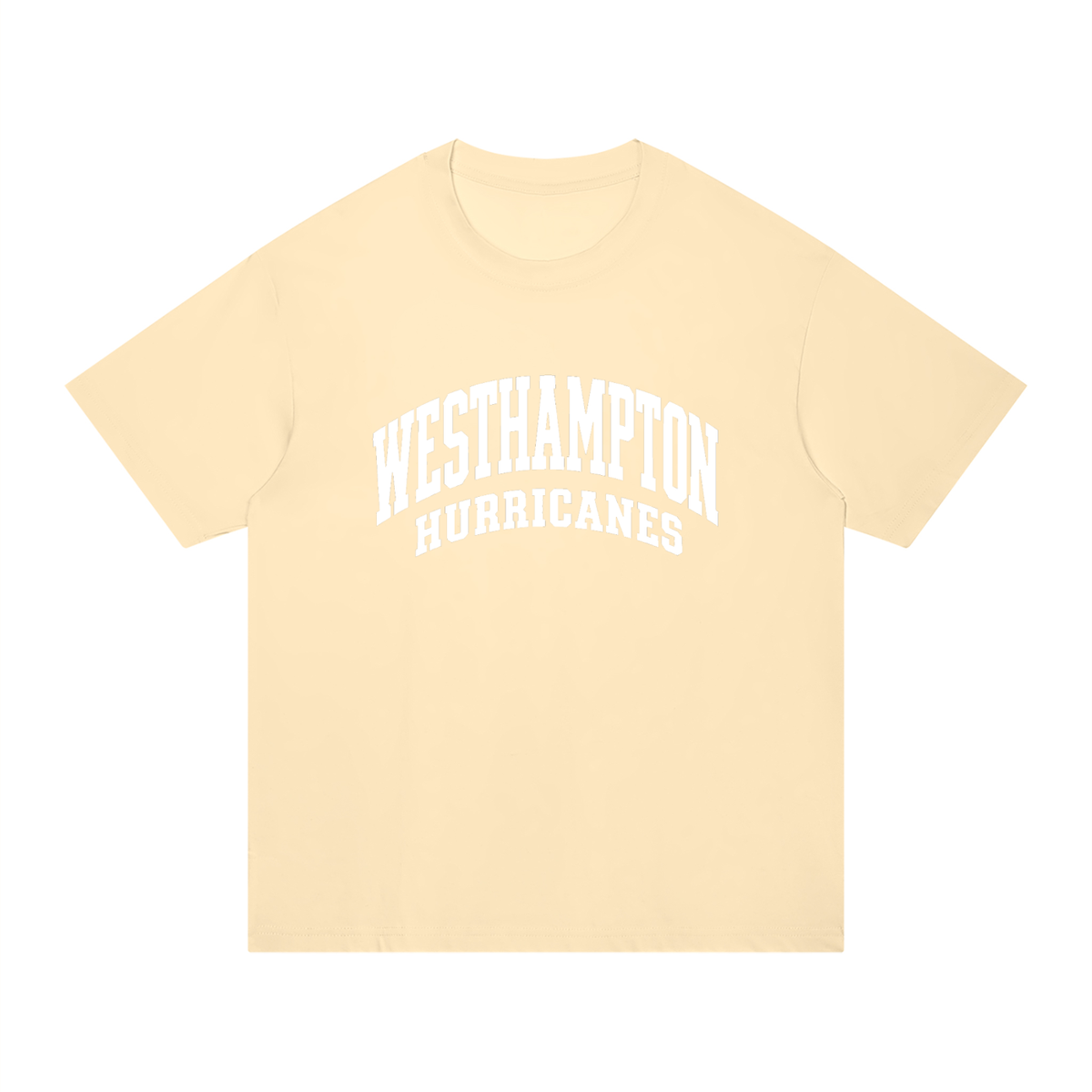 Basic 2 White Westhampton Unisex Regular Fit Cotton T-Shirt