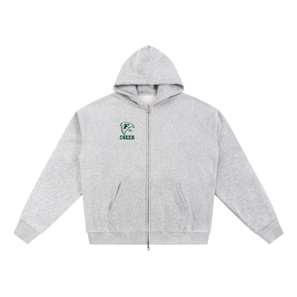 Simple St Vincent Ferrer Essential Fleece Zip-Through Hoodie