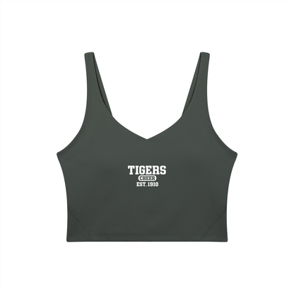 Old School Meigs County Women's V-Neck Yoga Sports Bra