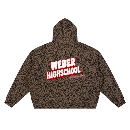 Trendy Leopard Full Zip
