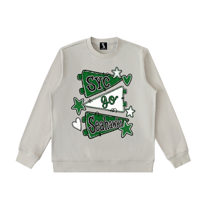 Lets Go Seahawks Essential Heavyweight Crewneck Sweatshirt