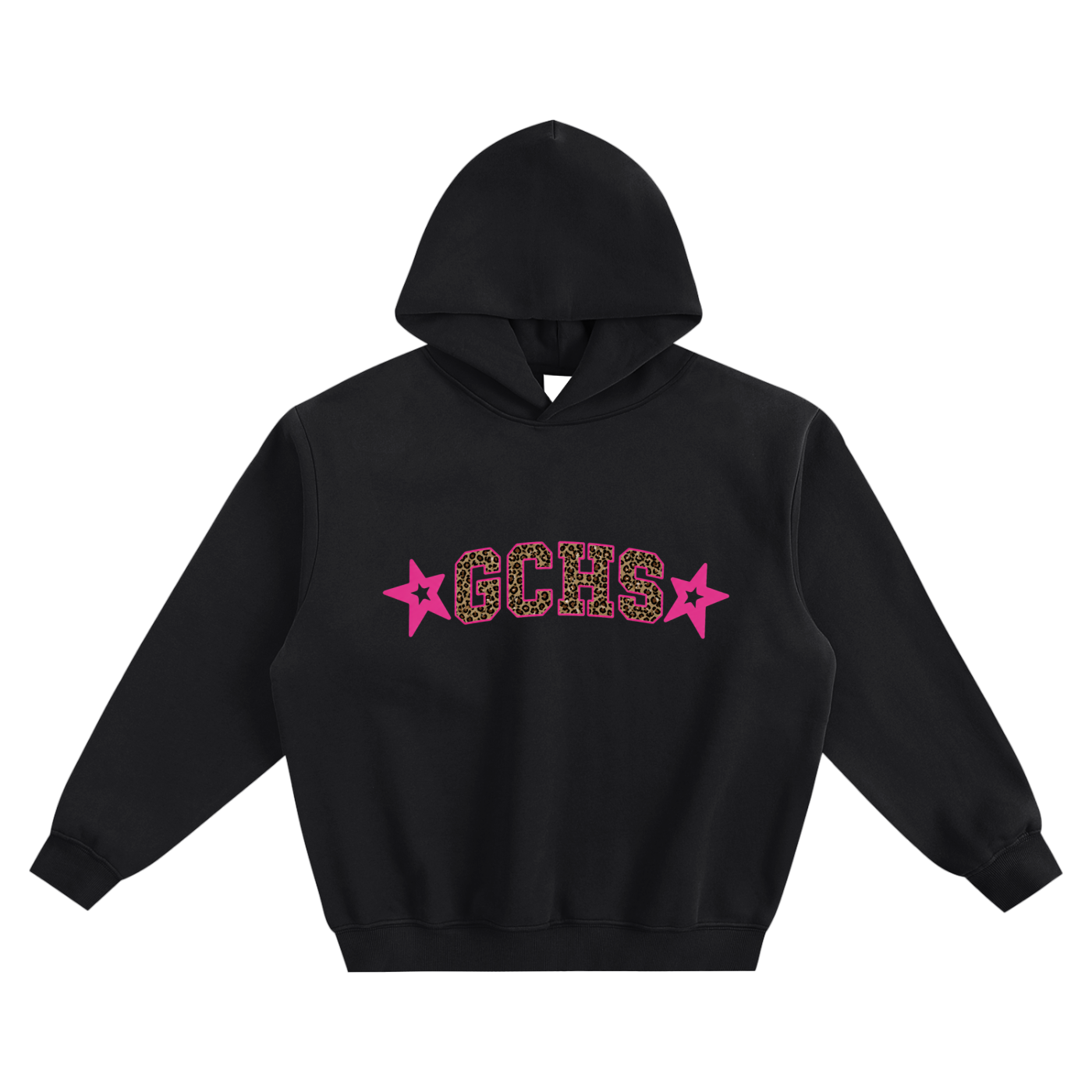 Thick Boxy Leopard Hoodie