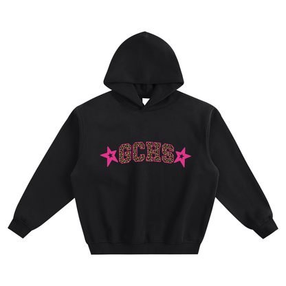 Thick Boxy Leopard Hoodie