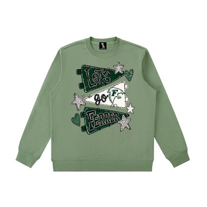 Lets Go St Vincent Ferrer Essential Heavyweight Crewneck Sweatshirt