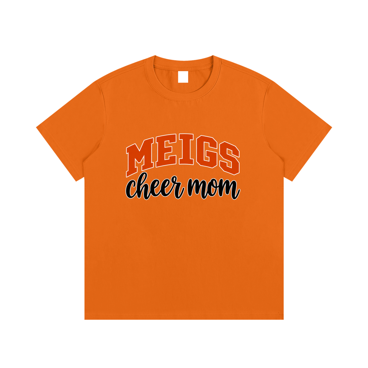 Cheer Mom Meigs County Essential Cotton T-Shirt