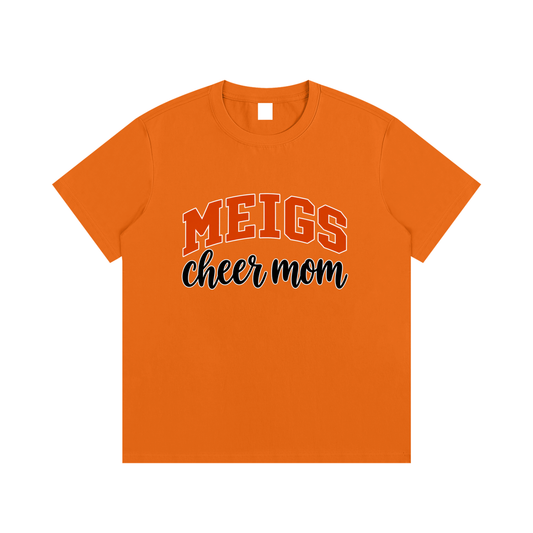 Cheer Mom Meigs County Essential Cotton T-Shirt